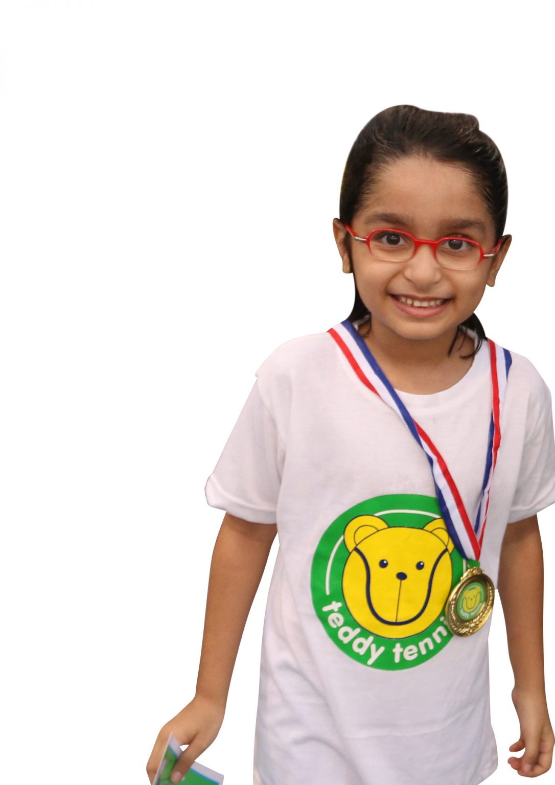 Happy little girl TT Pakistan 2018 Teddy Tennis United Kingdom